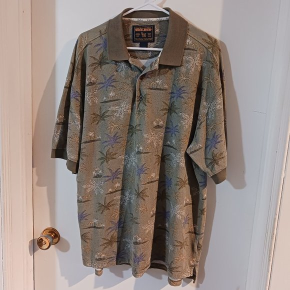 Woolrich Men's Polo Shirt Large - Picture 1 of 3